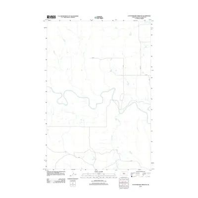 2012 Map of Cottonwood Creek NE, 2012 Print