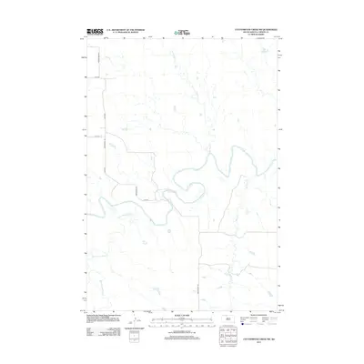 2012 Map of Cottonwood Creek NW, 2012 Print