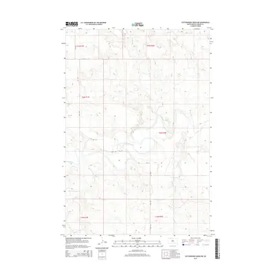 2015 Map of Cottonwood Creek NW, 2015 Print
