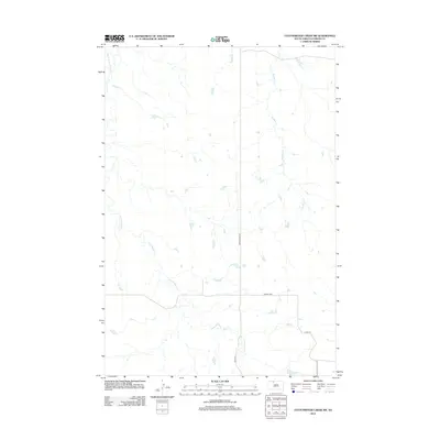 2012 Map of Cottonwood Creek SW, 2012 Print