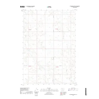 2017 Map of Cottonwood Creek SW, 2017 Print