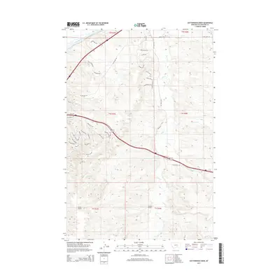2014 Map of Cottonwood Creek, 2014 Print