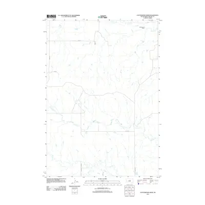 2012 Map of Cottonwood Draw, 2012 Print