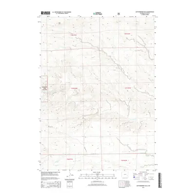 2015 Map of Cottonwood Falls, 2015 Print