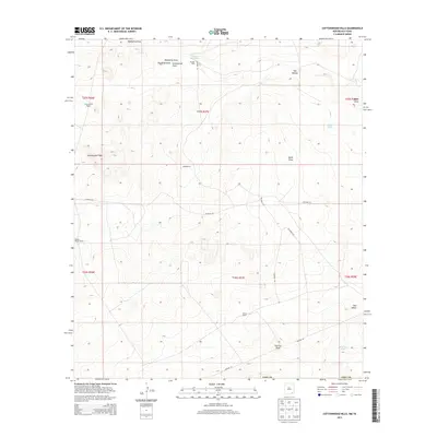 2013 Map of Cottonwood Hills, 2013 Print