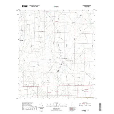 2018 Map of Cottonwood, 2018 Print