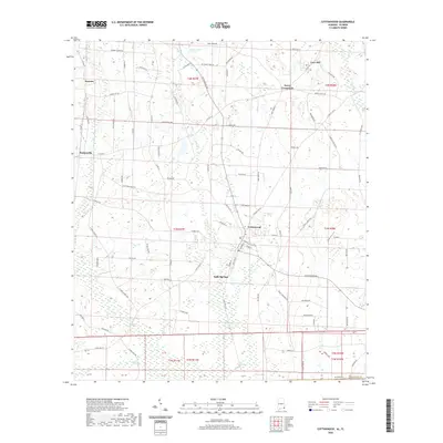 2020 Map of Cottonwood, 2020 Print