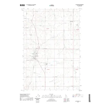 2020 Map of Cottonwood, 2020 Print