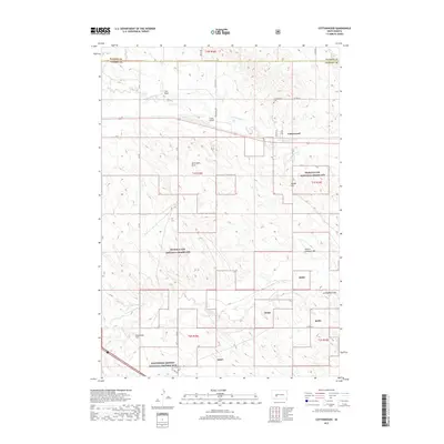 2017 Map of Cottonwood, 2017 Print