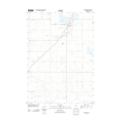 2013 Map of Cottonwood, 2013 Print