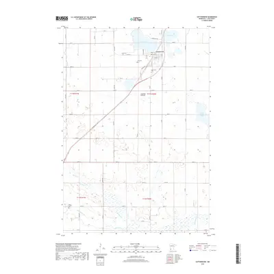 2019 Map of Cottonwood, 2019 Print