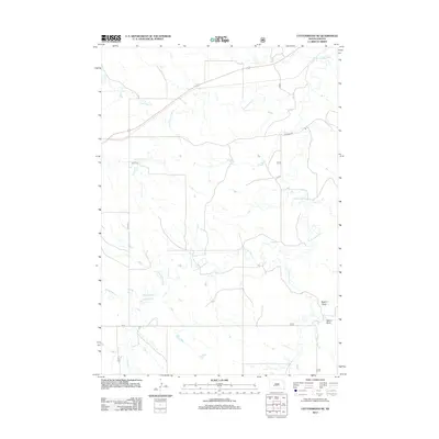 2012 Map of Cottonwood NE, 2012 Print