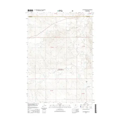 2015 Map of Cottonwood NE, 2015 Print
