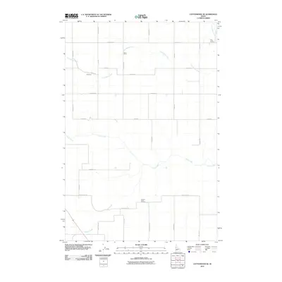2010 Map of Cottonwood NE, 2010 Print