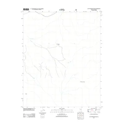 2012 Map of Cottonwood Pass, 2012 Print