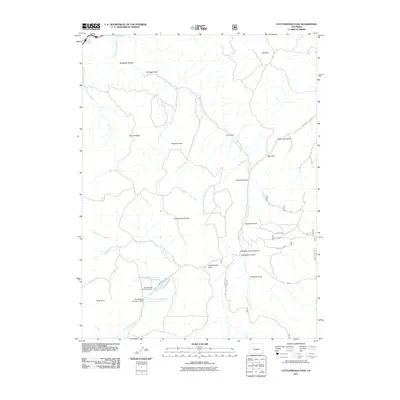 2011 Map of Cottonwood Pass, 2011 Print