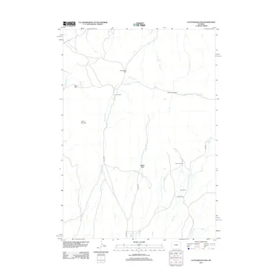 2012 Map of Cottonwood Pass, 2012 Print