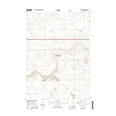 2015 Map of Cottonwood SE, 2015 Print