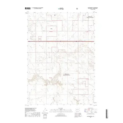 2017 Map of Cottonwood SE, 2017 Print