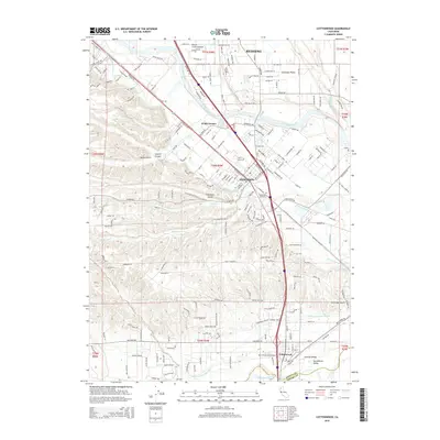 2015 Map of Cottonwood, 2015 Print