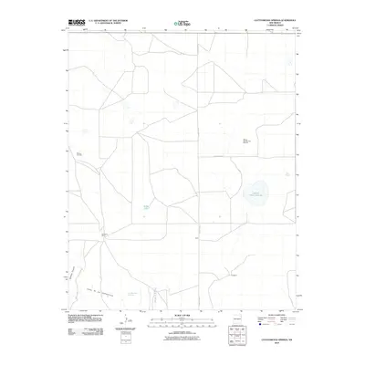 2010 Map of Cottonwood Springs, 2010 Print