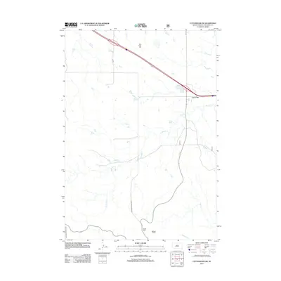 2012 Map of Cottonwood SW, 2012 Print