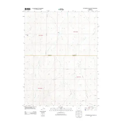 2013 Map of Cottonwood Valley South, 2013 Print