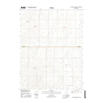 2016 Map of Cottonwood Valley South, 2016 Print
