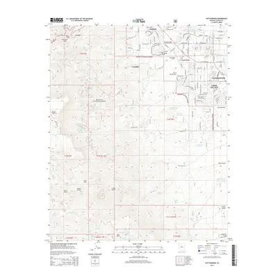 2014 Map of Cottonwood, 2014 Print