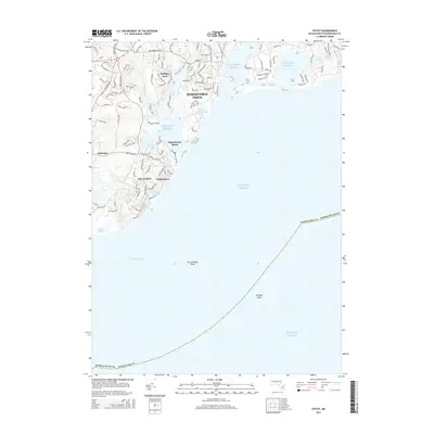 2015 Map of Cotuit, 2015 Print