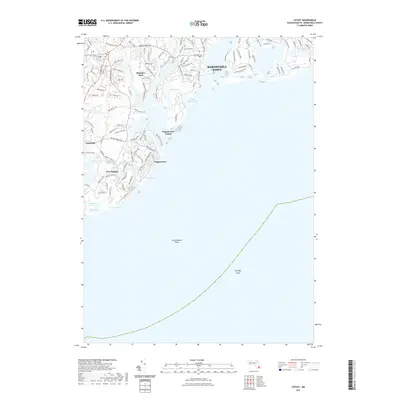 2021 Map of Cotuit, 2021 Print
