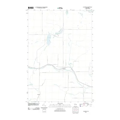 2010 Map of Couderay, 2010 Print