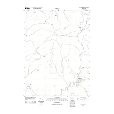 2010 Map of Coudersport, 2010 Print