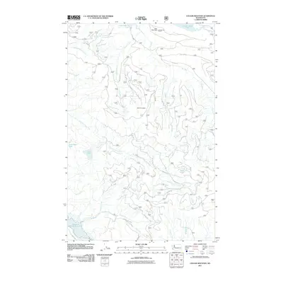 2011 Map of Cougar Mountain, 2011 Print