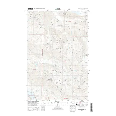 2014 Map of Cougar Mountain, 2014 Print
