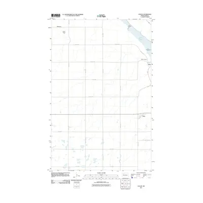 2011 Map of Coulee, 2011 Print