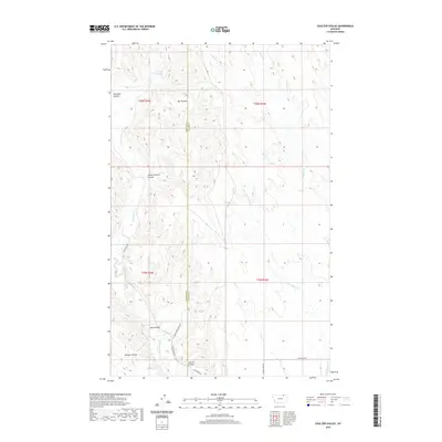 2020 Map of Coulter Coulee, 2020 Print