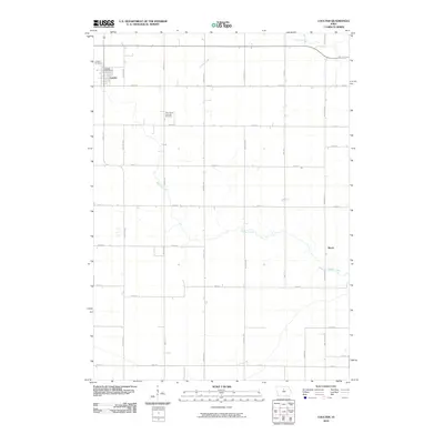 2010 Map of Coulter, 2010 Print