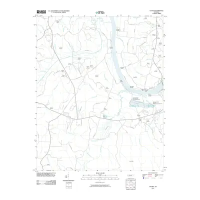 2010 Map of Counce, 2010 Print