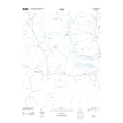2013 Map of Counce, 2013 Print