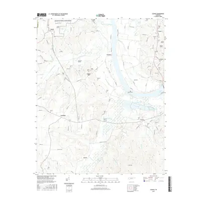 2016 Map of Counce, 2016 Print