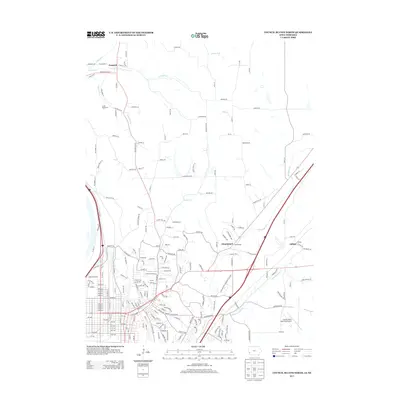 2013 Map of Council Bluffs North, 2013 Print