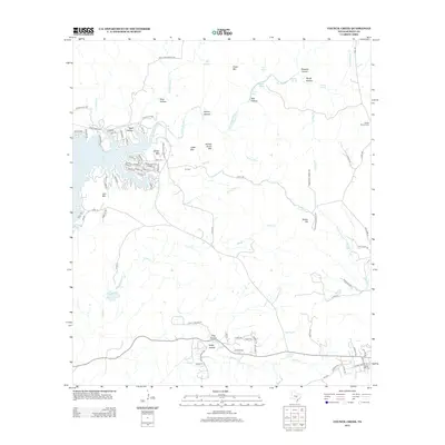 2012 Map of Council Creek, 2012 Print