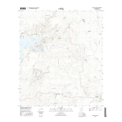 2016 Map of Council Creek, 2016 Print