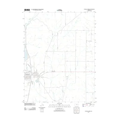 2012 Map of Council Grove, 2012 Print