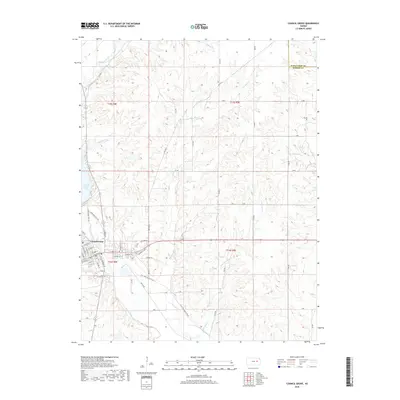 2018 Map of Council Grove, 2018 Print