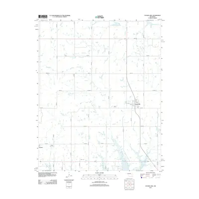 2012 Map of Council Hill, 2012 Print