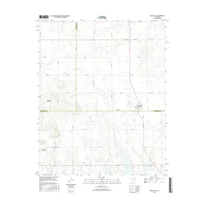 2016 Map of Council Hill, 2016 Print