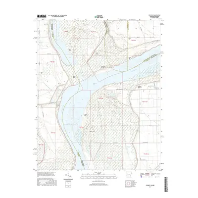 2017 Map of Council, 2017 Print