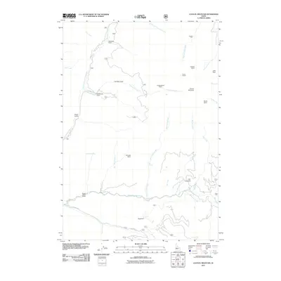 2011 Map of Council Mountain, 2011 Print